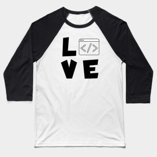 Develop love Baseball T-Shirt